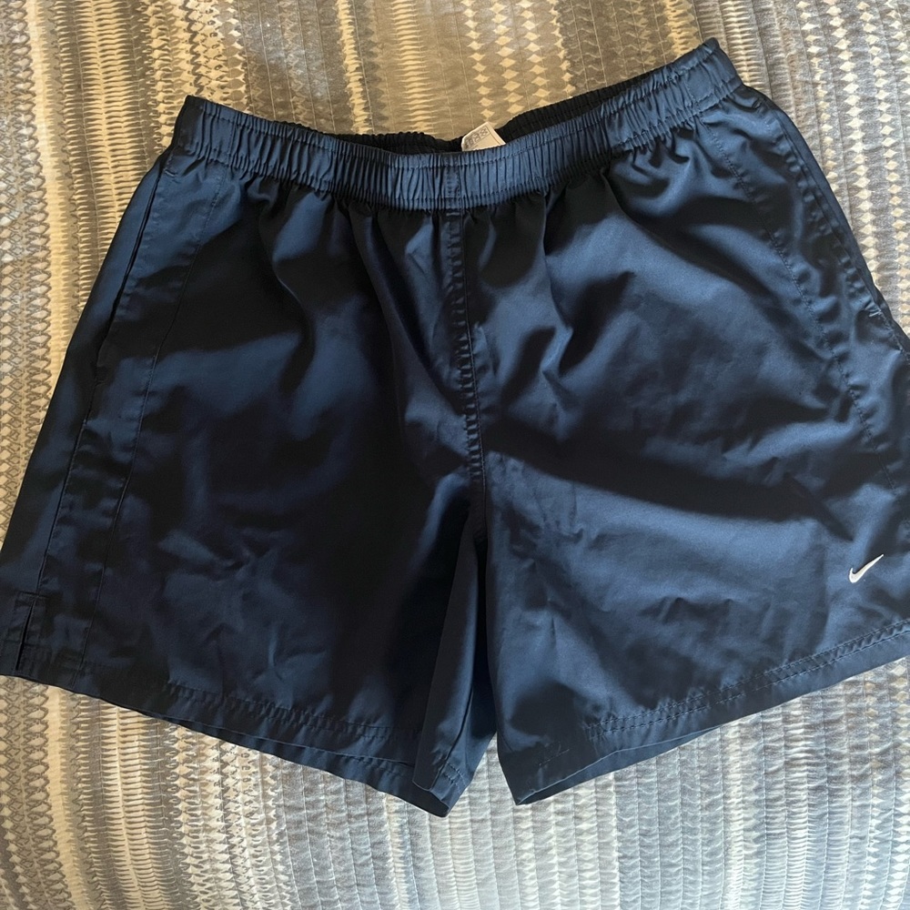 Nike Shorts Size Med- Navy Blue